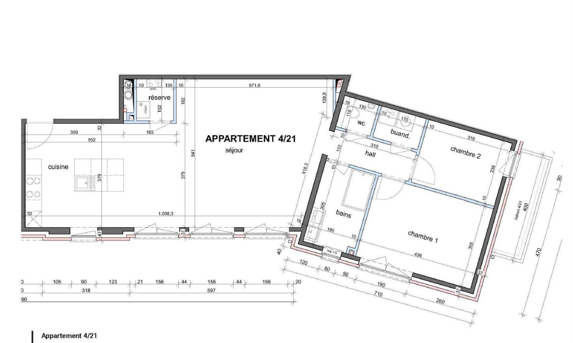 Photo 3 — Promotion Alleur Appartement 4/21 04/2020
